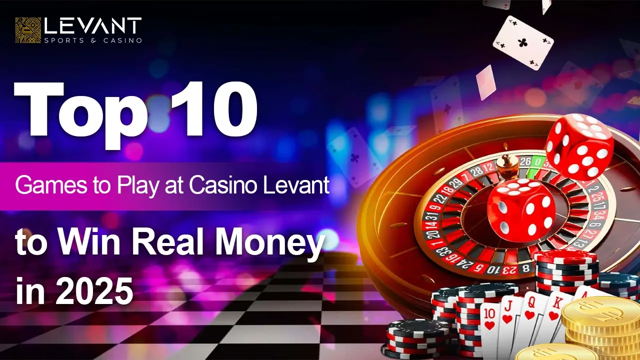 Top 10 Games to Play at Casino Levant to Win Real Money in 2025